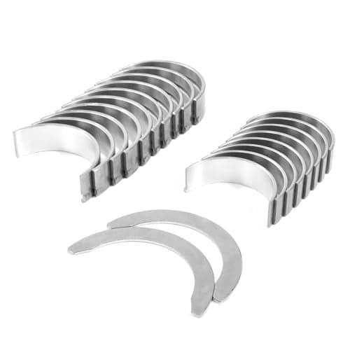 CYCWER 210202B100 Connecting Rod and Crankshaft Main Bearing Set Connecting Rod Bearings Fit for 20122017 Accent 16L Fit for 20122017 Soul 16L Replace OE 210202B100 210202B100