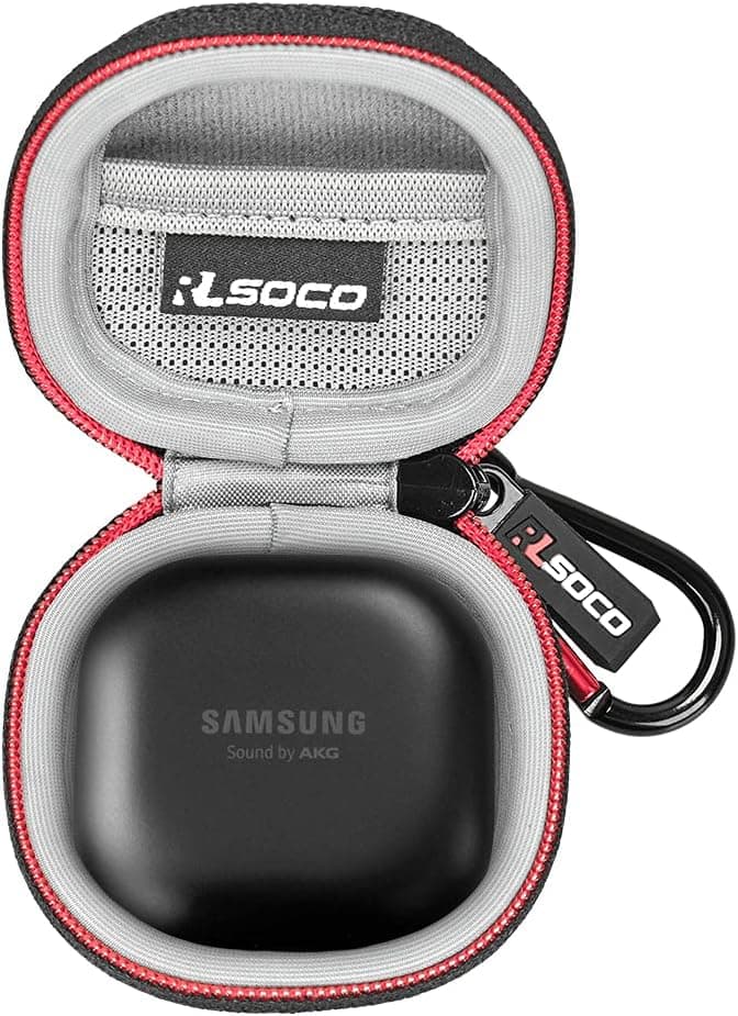 RLSOCO Carrying Case for Samsung Galaxy Buds 2 ProGalaxy Buds ProGalaxy Buds LiveGalaxy Buds 2 True Wireless Earbuds