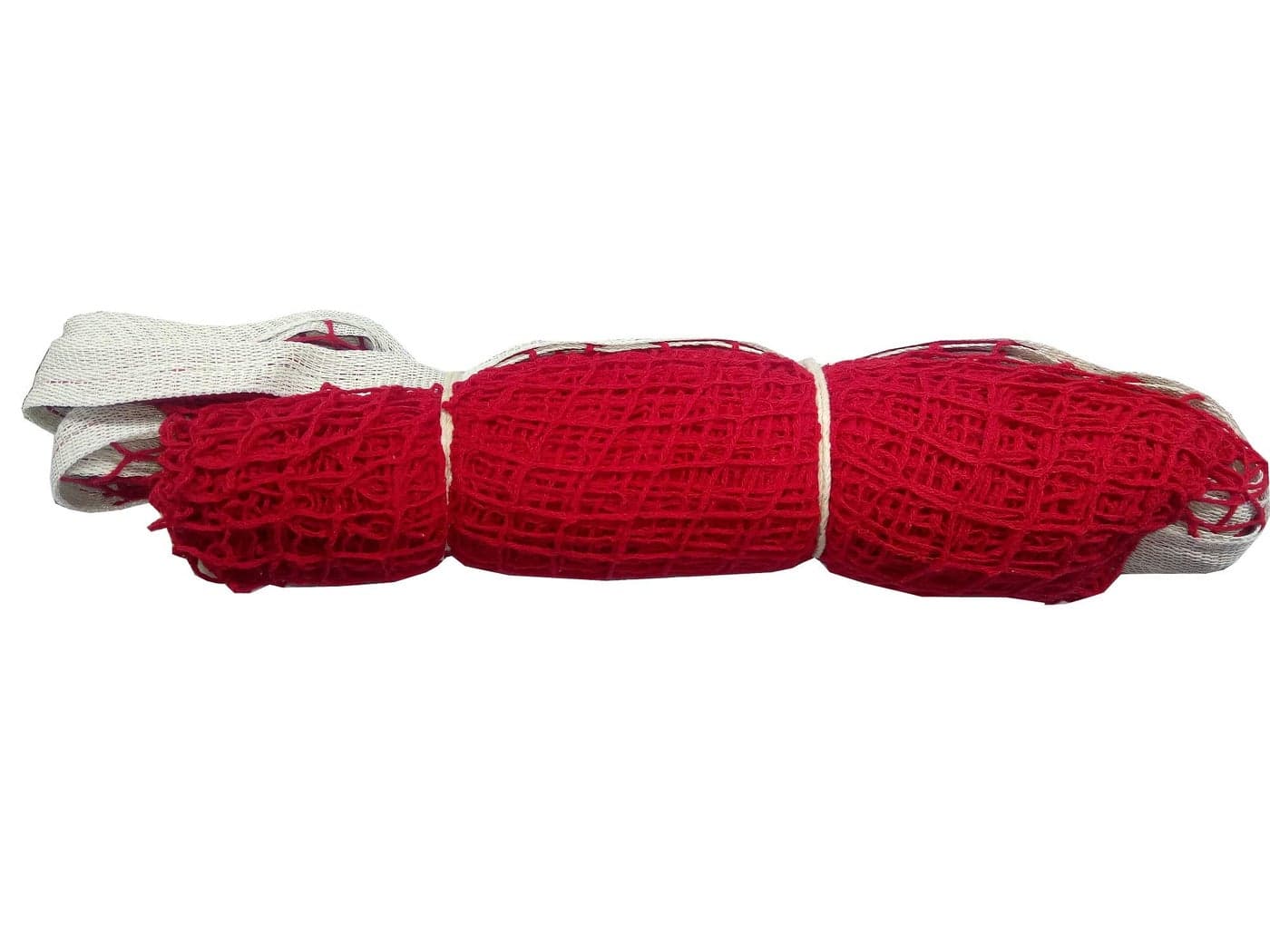 GRIFFIN Nylon Badminton Net, 1 Sided Tape (Red)