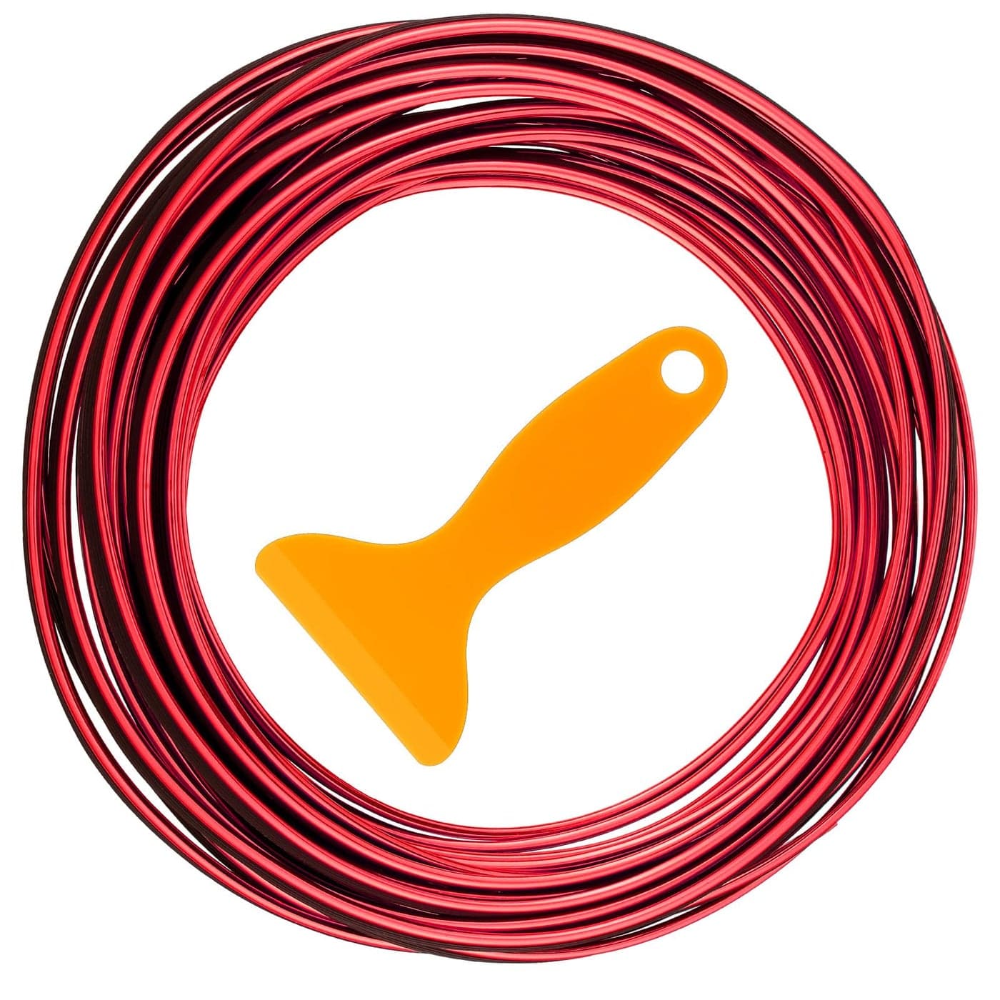 32 Feet Car Interior Moulding Trim Strips Universal Car Decoration Pinstriping Filler Insert Strips Dashboard Decorative DIY Flexible Garnish with Installing ToolSimple StyleRed