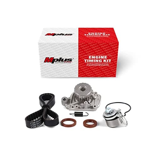 MPLUS TCK312 Timing Belt With Water Pump Kit for 2001-2005 for Honda Civic 1.7L L4 D17A1 D17A2 D17A6 D17A7