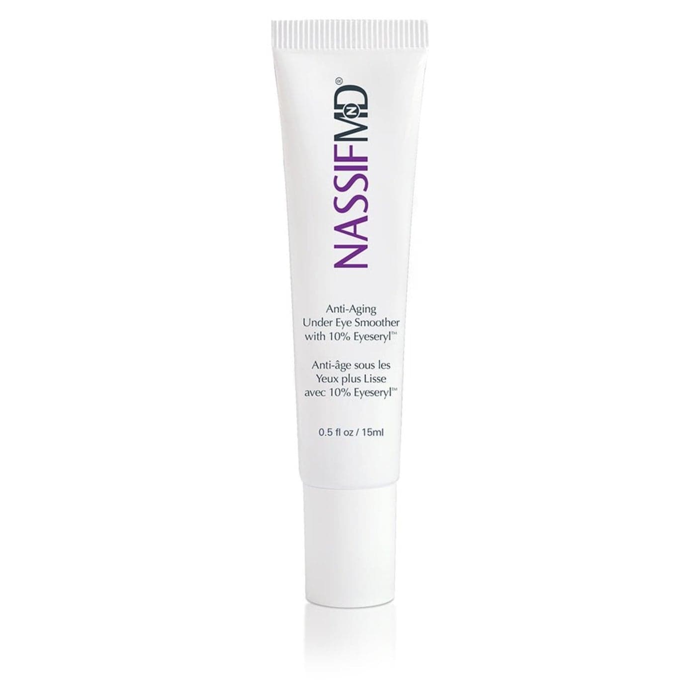 NASSIF MD Under Eye Smoother Firming Cream AntiAging Eye Cream for Dark Circles Puffiness Wrinkles