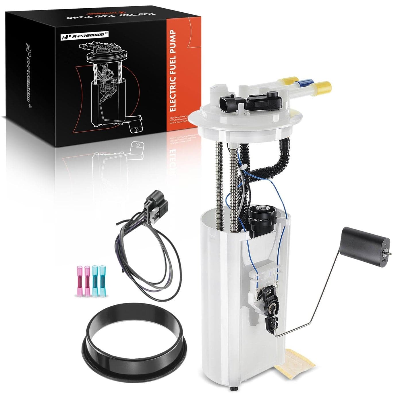 APremium Electric Fuel Pump Module Assembly with Pressure Sensor Compatible with Pontiac Grand Prix 2004 V6 38L Gas Replace 19180111