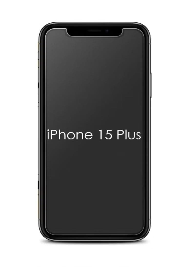 Matte Ceramic Screen Protector for iPhone 15 Plus 1 Pack, Matte Anti Spy Full Adhesive Flexible Not Glass Full Adhesive Anti Spy Flexible Case iPhone 15 Plus