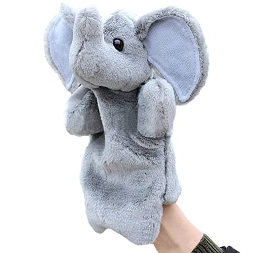 RIY Hand Puppet Forest Animals Friends Educational Puppets Elephant