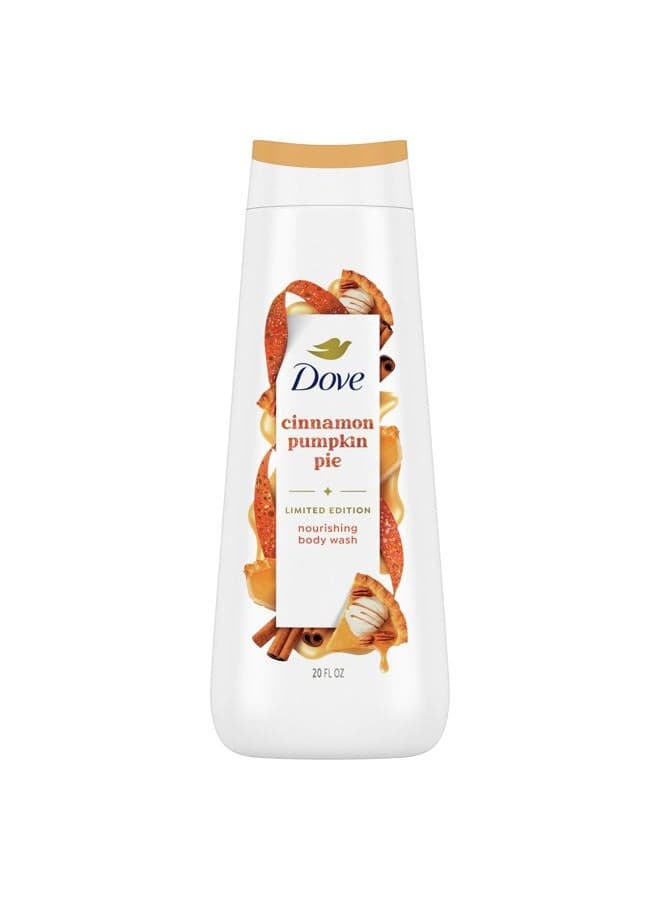 Limited Edition Holiday Treats Body Wash Cinnamon Pumpkin Pie for Deep Nourishment 20 oz