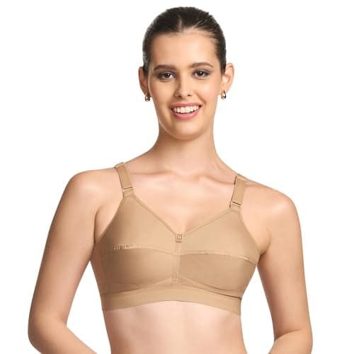 TRYLO COTTONFIT-BRA-38-NUDE-F-CUP
