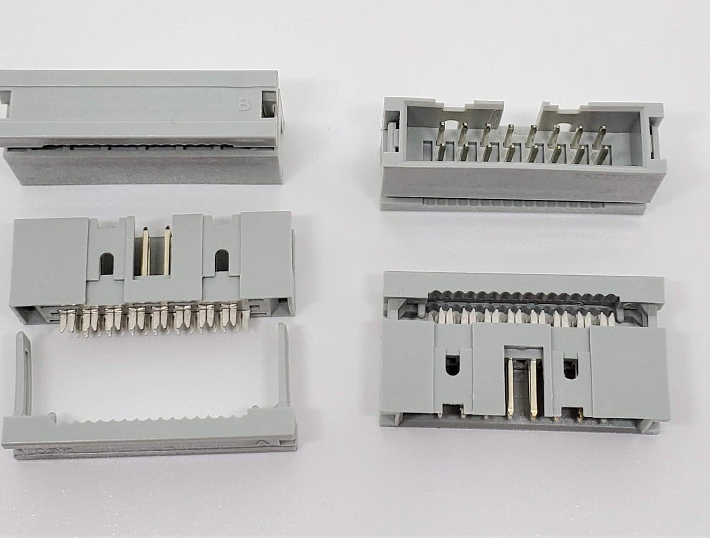 Pc Accessories - Connectors Pro 10-Pack 2X8 16P Dual Rows 2.54mm Shrouded IDC Male Header, 16 Pins Connectors