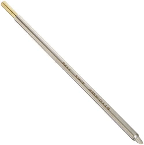 Metcal STTC-836P STTC Series Soldering Cartridge for Ceramic and High Thermal Demand Applications, Chisel 30°, Optimized Geometry for Best Thermal Performance, 2.5mm Tip Size, 6.0mm Tip Length