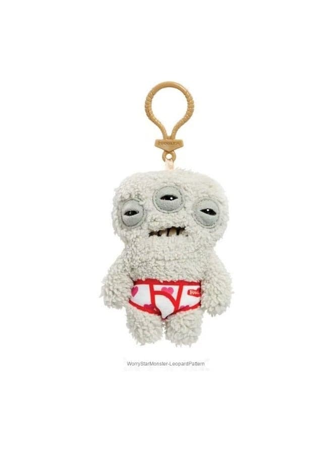 Fuggler Big Teeth Cute Tooth Monster Pendant Funk Tooth Treasure Ugly Monster Doll Plush Keychain