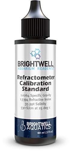 Brightwell Aquatics Refractometer Calibration Standard, Accurate Reference for The Calibration of Seawater Refractometers, Hydrometers & Other Density Measuring Equipment, RES60