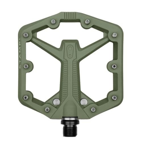 Crankbrothers Stamp 1 Gen 2,Composite MTB Bike Pedal, Green, Small