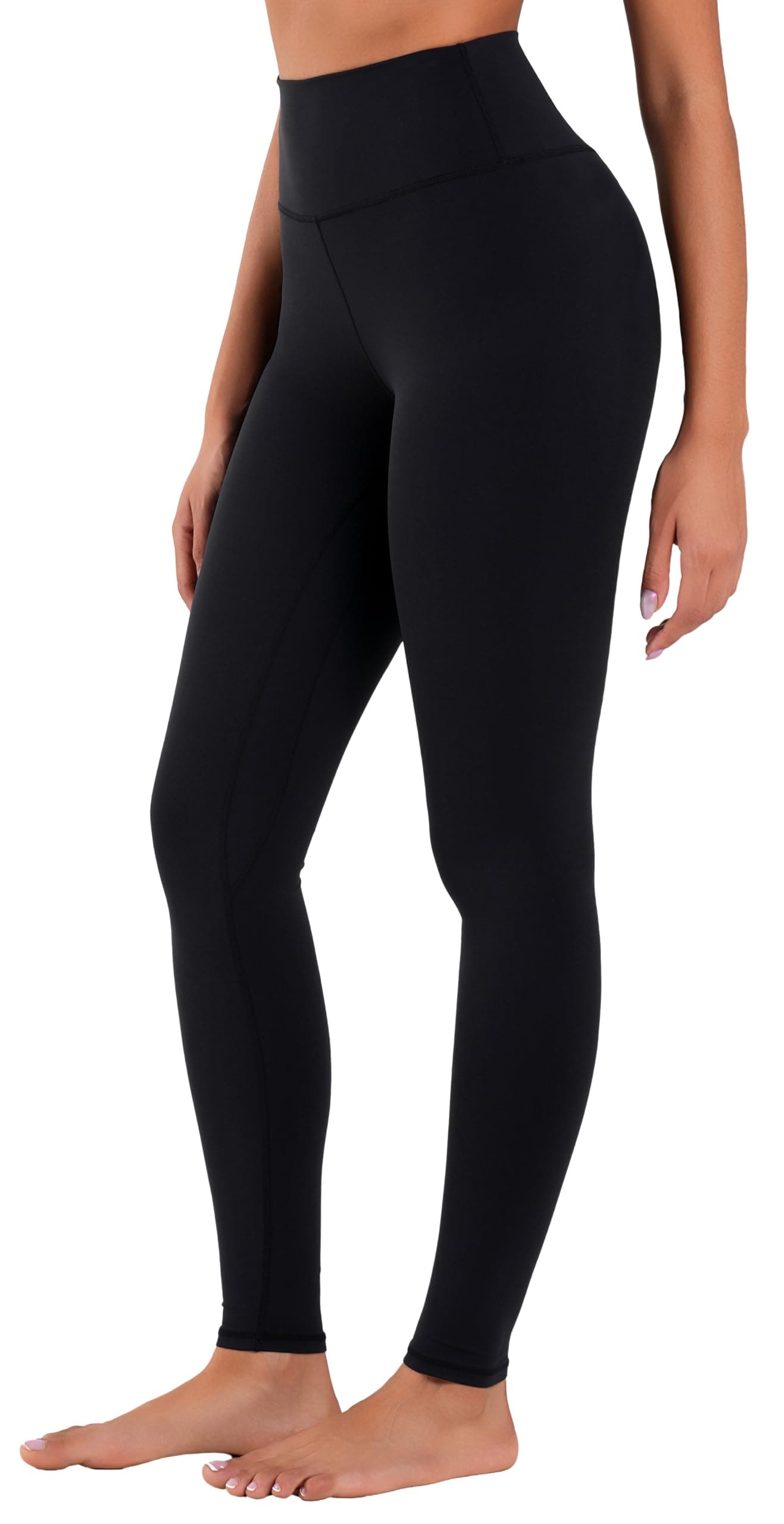 Sunzel Sunlissia High Waisted Leggings for Women, Tummy Control Compression Yoga Pants, Workout Leggings for Gym, Running & Everyday Wear, 28" Inseam, Black, XX-Large