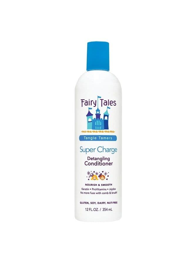 Tangle Tamer Detangling Conditioner for Kids - Ultra Moisturizing and Anti Frizz Protection - Paraben Free, Sulfate Free - 12 Oz
