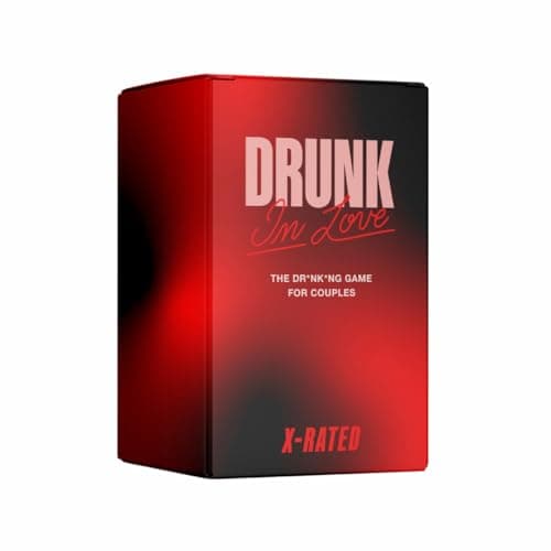 Drunk in Love Couples Drinking Card Game Fun Intimate Date Night Games Relationship Couples Games for Adults 50 Spicy Dare Cards Romantic Anniversary Party Valentines Gifts
