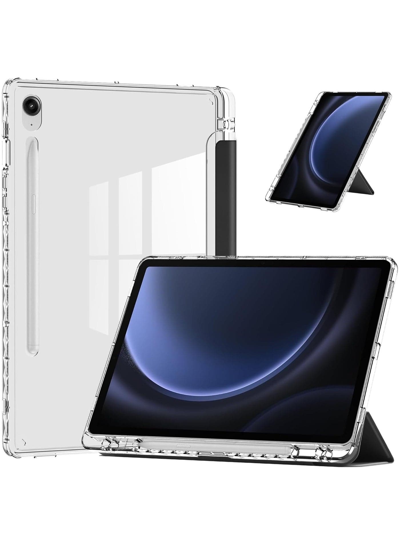 Case Compatible with Samsung Galaxy Tab S10 Lite (2025) Built-in Auto Sleep/Wake Pen Slot Stand Function Anti-scratch Tablet Protective Cover