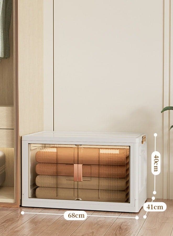 Convenient Assembly-Free Storage Cabinet for Household Snacks, Toys, Clothes, and Book