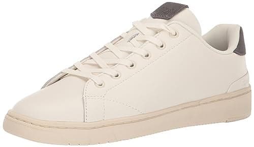 TOMS Men's TRVL LITE 2.0 Low Sneaker, Porcelain Forged Iron Leather, 12