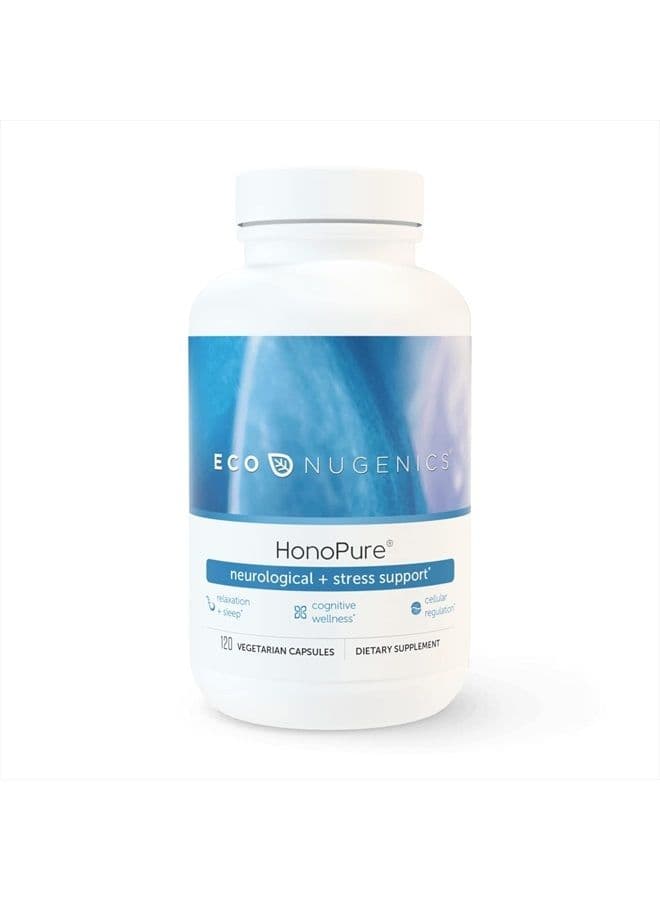 HonoPure Magnolia Bark Extract - 98% Pure Honokiol for Cellular Health, Antioxidant & Nootropic Cognitive Support, Promotes Healthy Mood & Restful Sleep (120 Capsules)