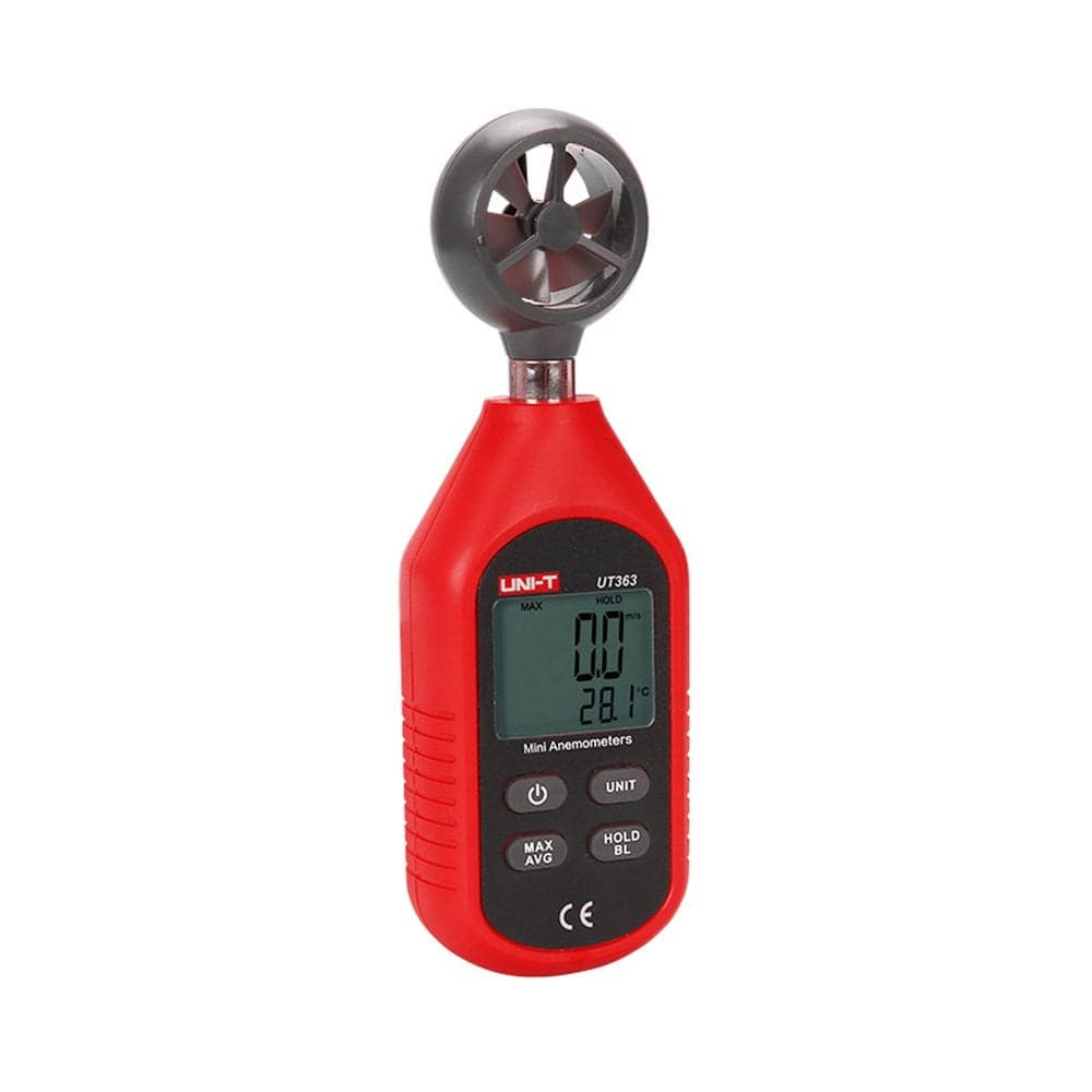 UNITuniT UT363 LCD Anemometer Gauge Measure Thermometer