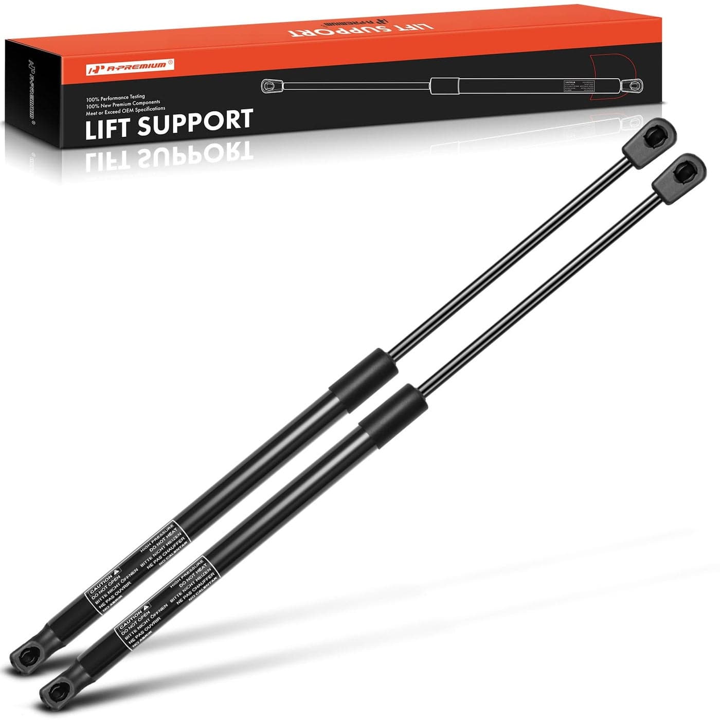 APremium Front Hood Lift Supports Shock Struts Compatible with Select Chevrolet Models Traverse 20182023 Sport Utility 4dr Replace 23165706 856079872PC Set
