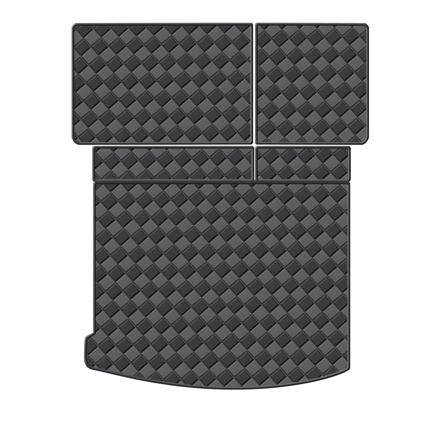 WDYOYS Cargo Mat Backrest Mats for 20202024 2025 Lincoln Corsair Accessories All Weather Waterproof Rear Cargo Liner Rear Trunk Liner Back Seat Cover Protector