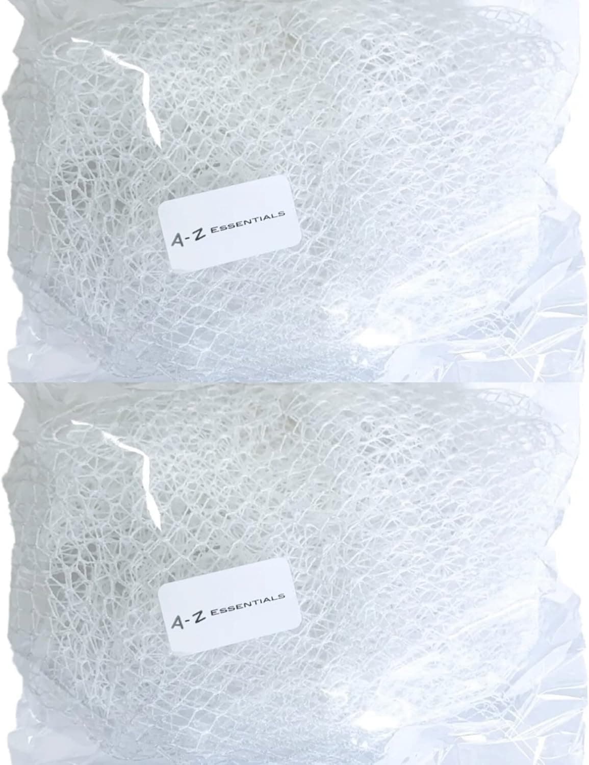 2x African Body ExfoliatorWHITE