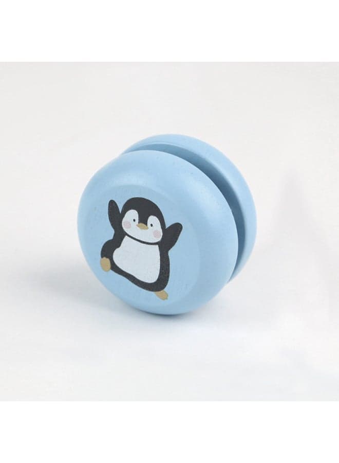 Yo-Yo Animal Swing Toy for Kids 3-6 Years Old, Student Playtime, Kindergarten Fun, Girl & Boy Animal-themed Playground Equipment, Penguin Color