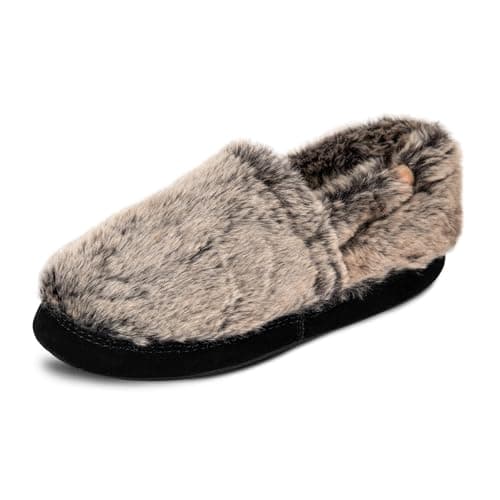 Acorn Women's House Slippers, Chinchilla, 6.5-7. 5