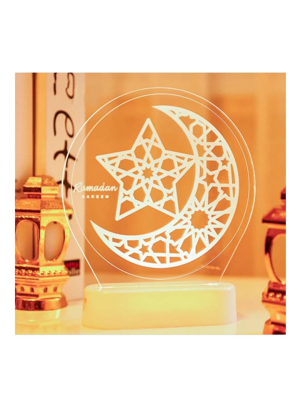 Kraff R Ramadan And Eid Mubarak Decorations Light Battery Types Led Night Kareem