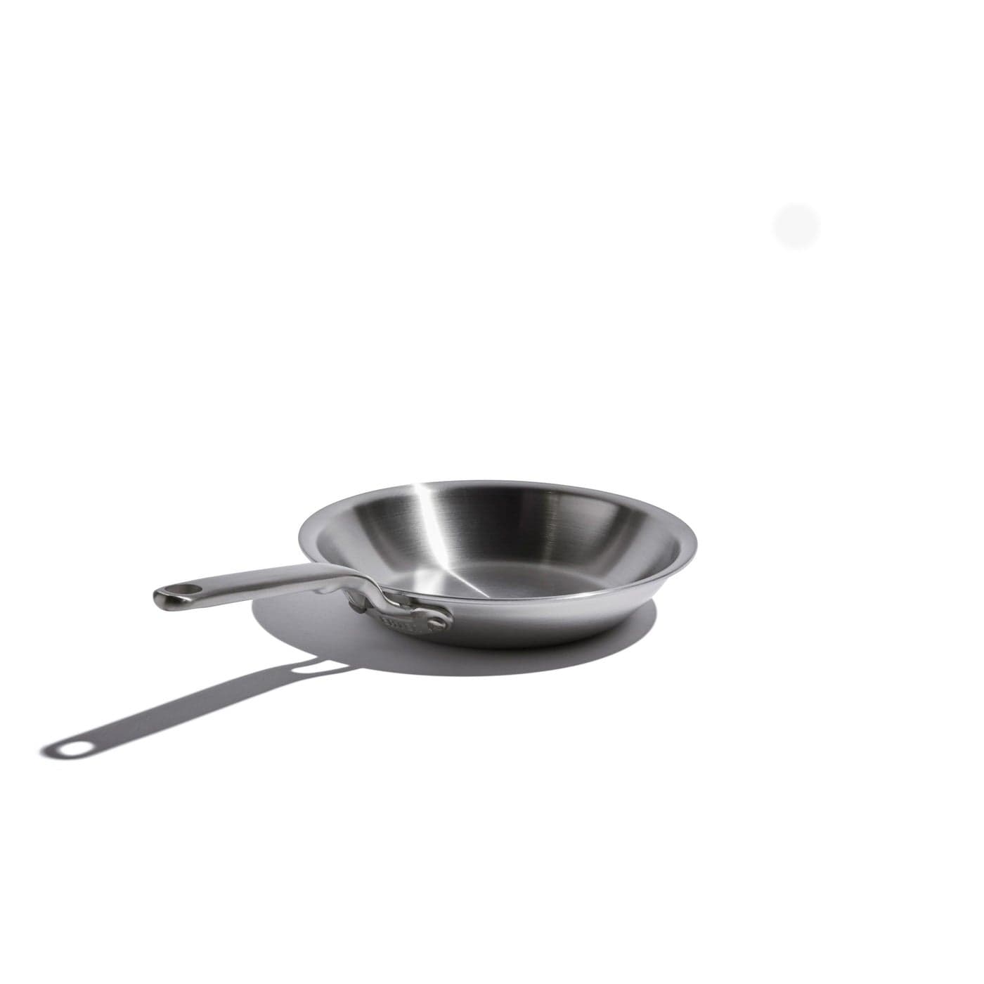 Heritage Steel x Eater 8.5 Inch Frying Pan | Made in USA | 5-Ply Fully Clad Stainless Steel Pan | Stay Cool Handle Design | Induction Ready & Non-Toxic Pan
