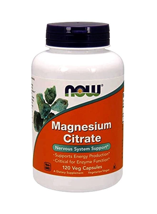 Magnesium Citrate 120 Capsules