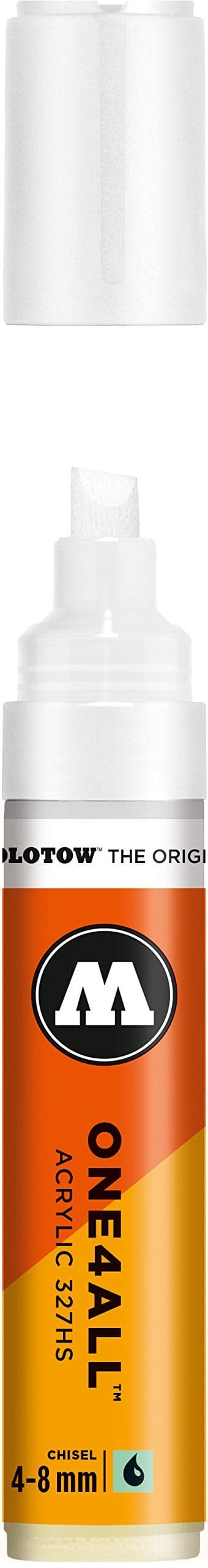 Molotow ONE4ALL Acrylic Paint Marker 48mm Signal White 1 Each 327556