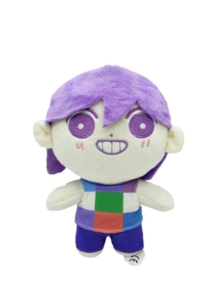 Omori Kel Plush Toy, Stuffed Animal Game Omori Plushie Dolls, Cute Cartoon Anime Game Characters Props Figure Pillow Gifts for Fans Kids Birthday Game Lovers (Color : Kay)
