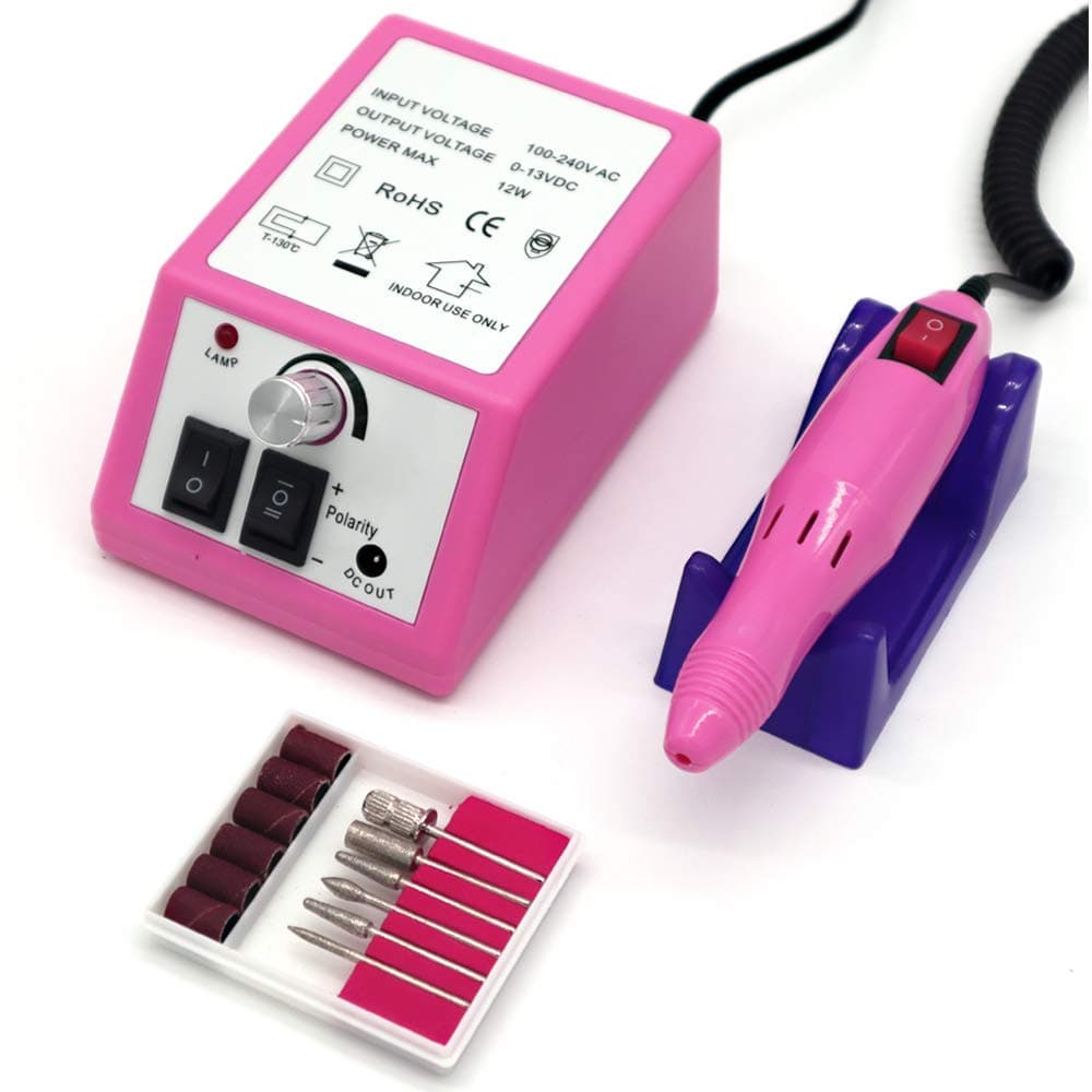NAILWIND Professional Nail Drill Machine 20000 RPM Electric Nail Drill Nail File Kit for Acrylic Nails Gel Nails Glazing Nail Art Polisher Sets for Home Salon Use Nail Drill Manicure Pedicure Set