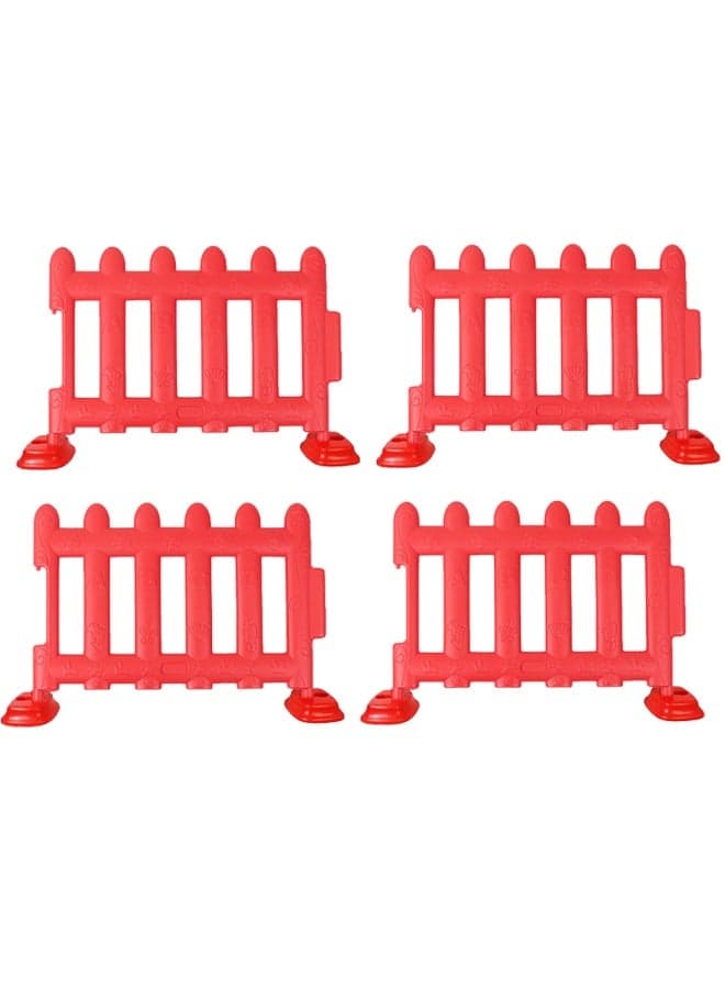 4-Piece Daycare Baby Indoor Plastic Fence For Activity Center