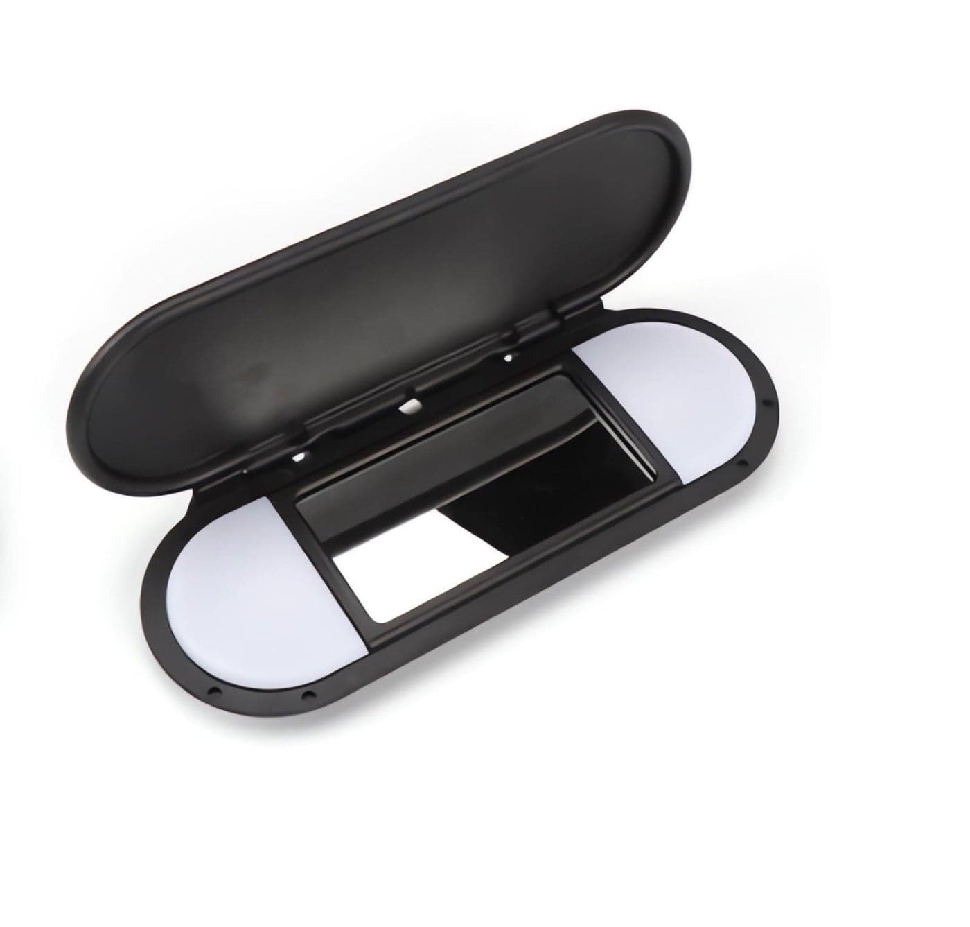 RONTCOS Sun Visor Vanity Mirror Cover Makeup for 20142022 BMW Mini Cooper Cooper S Clubman Hatchback Countryman F55 F56 F60 Black