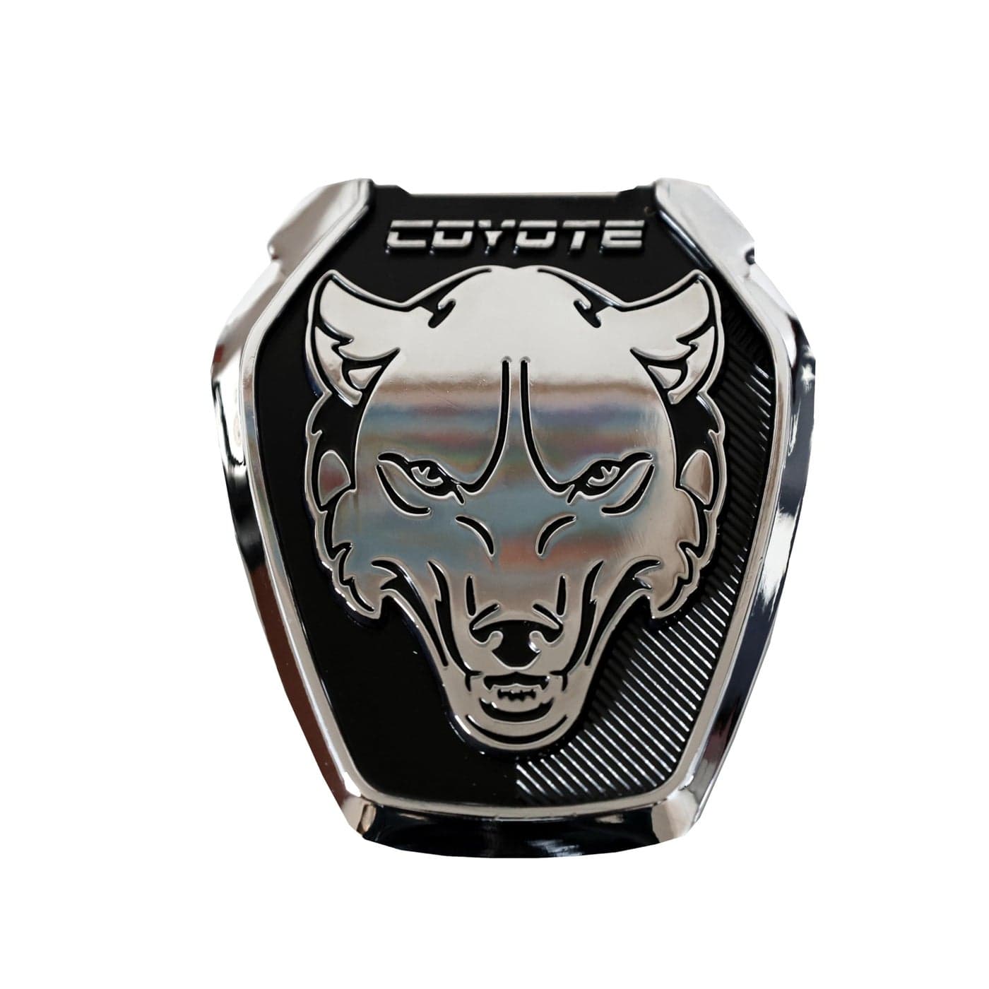 Coyote Badge Shop S650 Style Dark Coyote GrilleDecklid Badge ChromeBlack