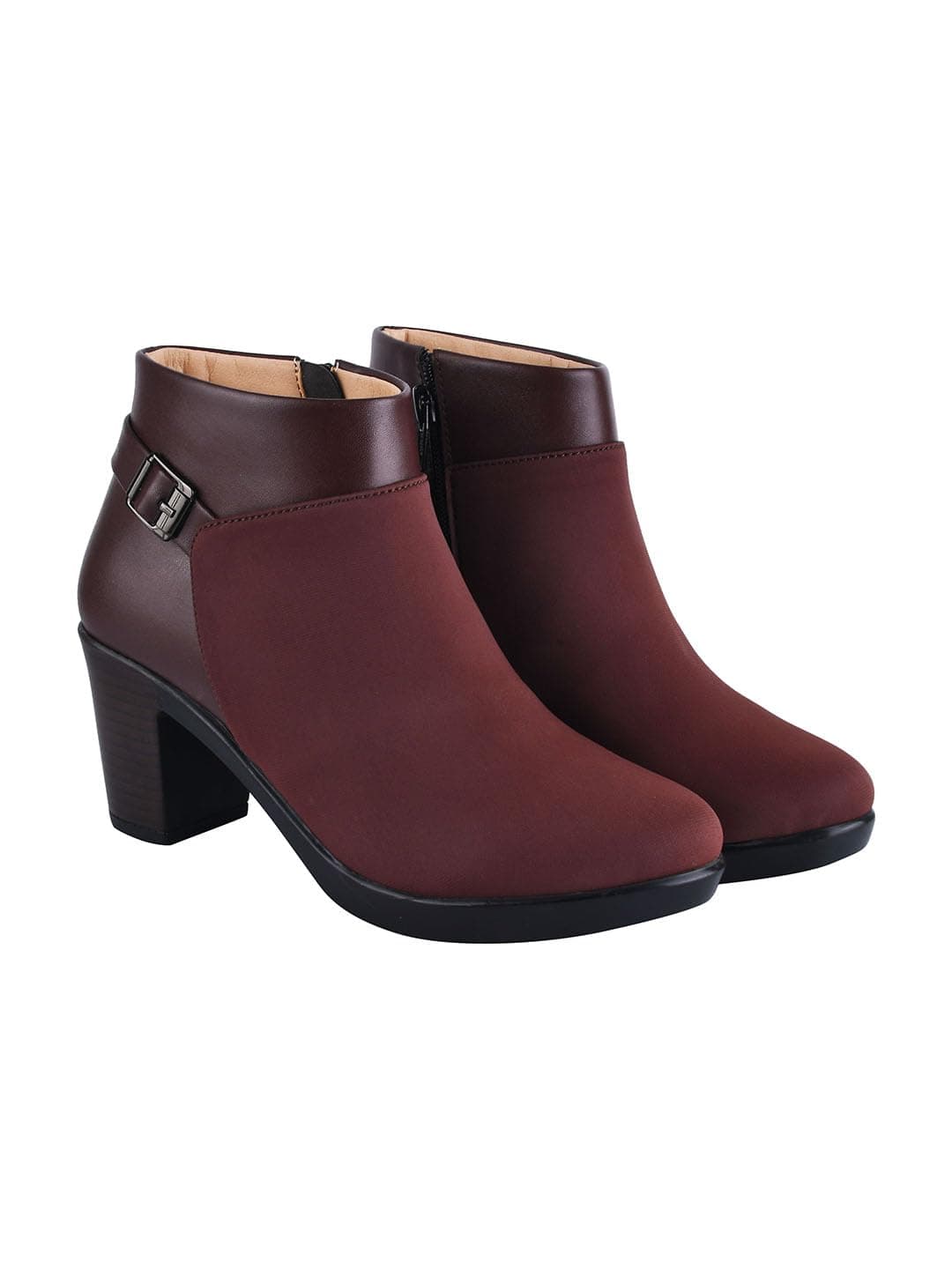 Shoetopia girls BT-3407 Brown Ankle Boot - 4 UK (Girls-BT-3407-Brown)