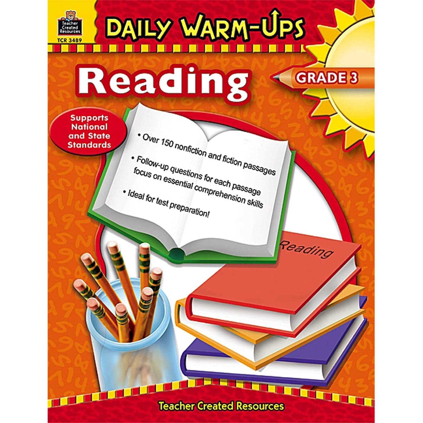 Teacher Created Resources Daily WarmUps Reading Book Grade 3