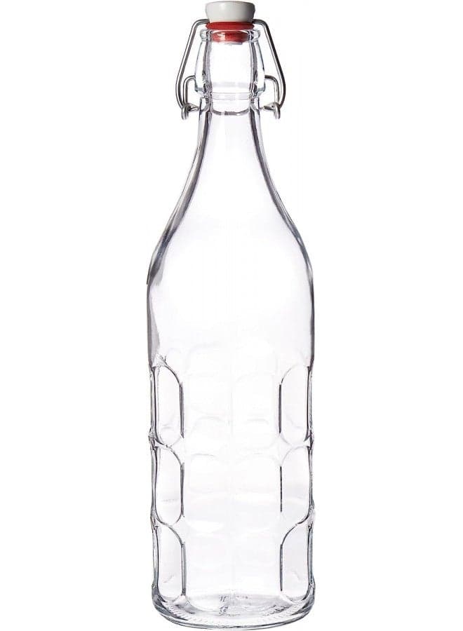 Bormioli Rocco Moresca Bottle, 33.75 oz, Clear, Twin