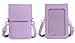 Carry pouch with a transparent window and pocket for Medtronic Minimed Insulin Pump 630G 640G 670G770G780G All Models PURPLE