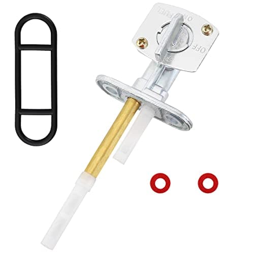 QAZAKY Fuel Gas Tank Petcock Valve Switch Compatible with Suzuki LT80 Quadsport 80 Quadrunner 160 Ozark 250 King Quad 300 LTZ250 LTZ400 LTF250 LTF250F LT160 LT160E LTF160 LTF300 LTF300F LTF4WDX Quad