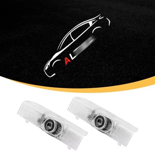 JCRNBU 2PCS Car Door Lights Logo for Altima 2005-2022, Puddle Lights LED Welcome Lights Accessories, Door Courtesy Light LED Ghost Shadow Lights