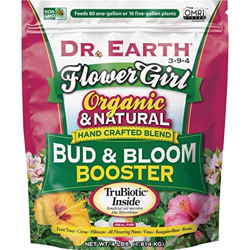 Flower Girl Bud & Bloom Booster, Organic, 3-9-4 Formula, 4-Lb. Bag