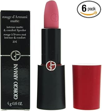 Giorgio Armani Rouge Matte 504 Russian Rose Lipstick 4g