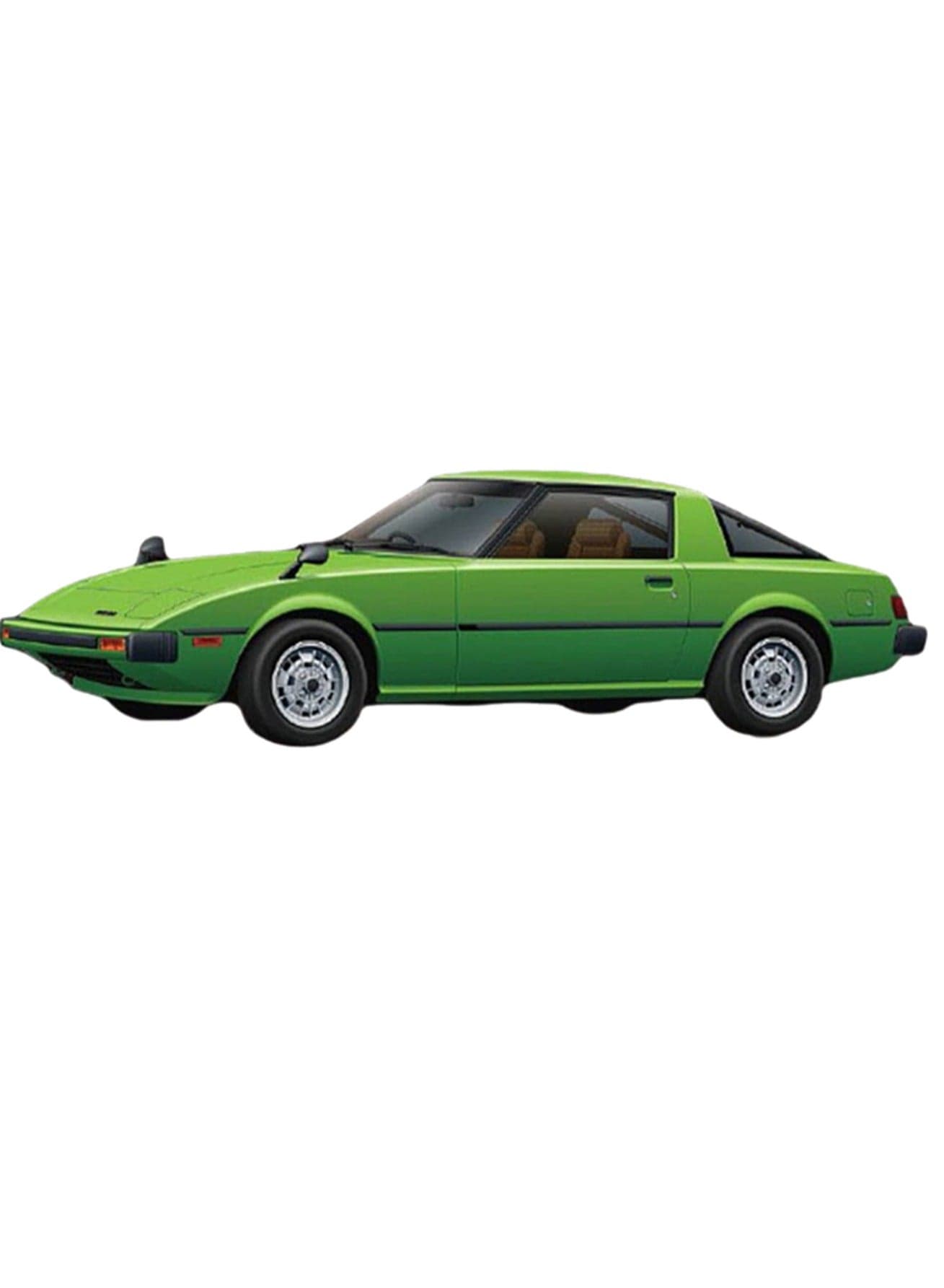 1:64 Mazda Rx-7 Sports Car Alloy Plastic Car Model Toy Car, Suitable For Gifts, Decoration And Collection For Adults And Children.