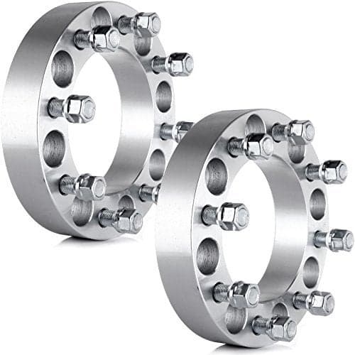 ECCPP 2PCS 8 Lug Wheel Spacers 15inch 8x65 to 8x65 8x1651mm 12615mm 14x15 Fit for 20012006 for Chevrolet Silverado 1500 HD20072010 for Chevrolet Silverado 2500 HD 3500 HD