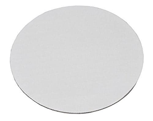 Southern Champion Tray 11203 6-in. Corrugated Single Wall Cake , Greaseproof, White (Case of 100)