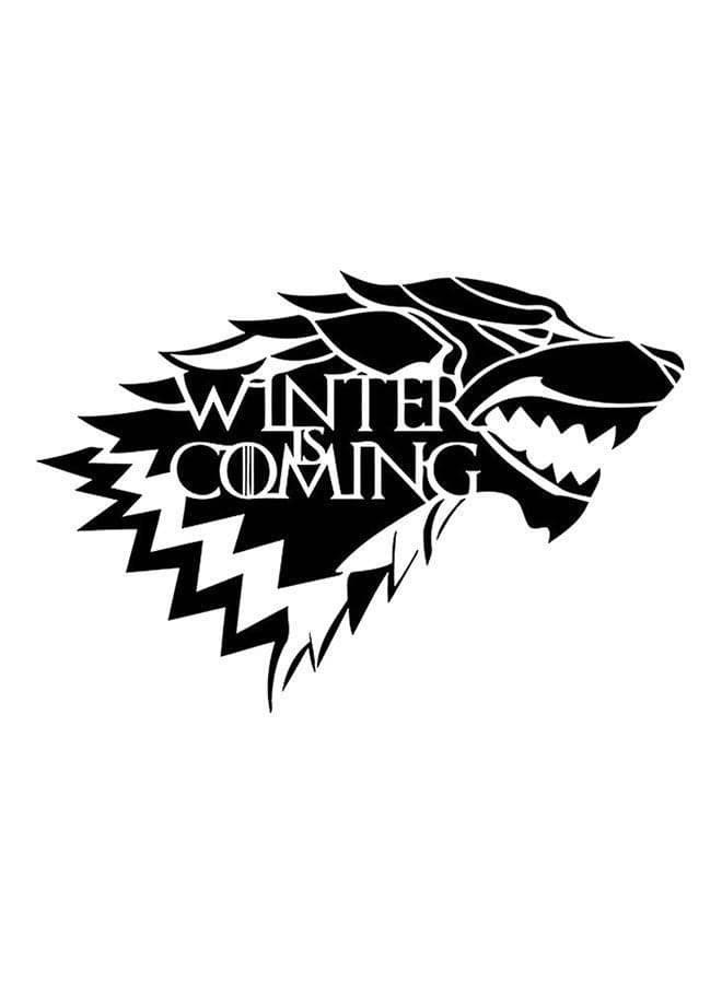 Game Of Thrones Wallpaper Black 60X90centimeter